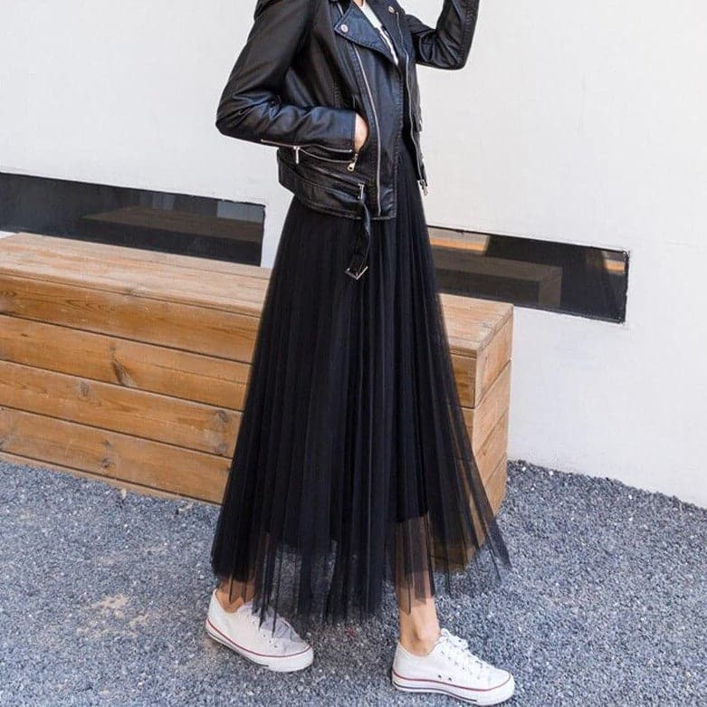 Celestia | Soft Tulle Maxi Skirt