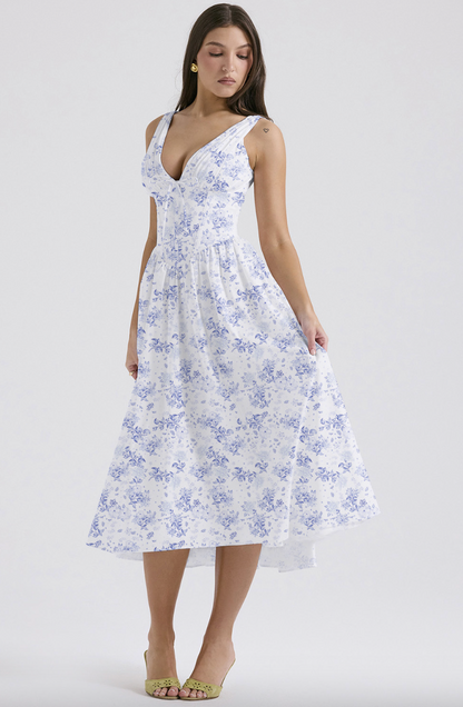 Manon | Summer Wedding Guest Midi Dress
