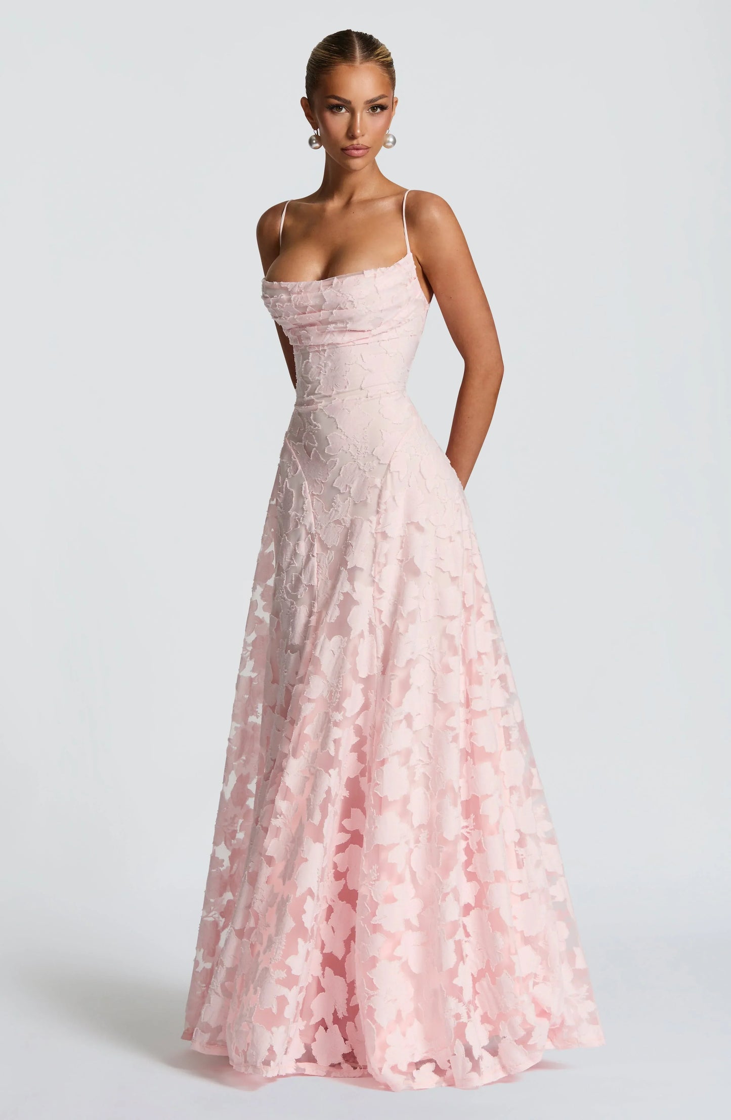 Florienne | Lace Corset Maxi Dress