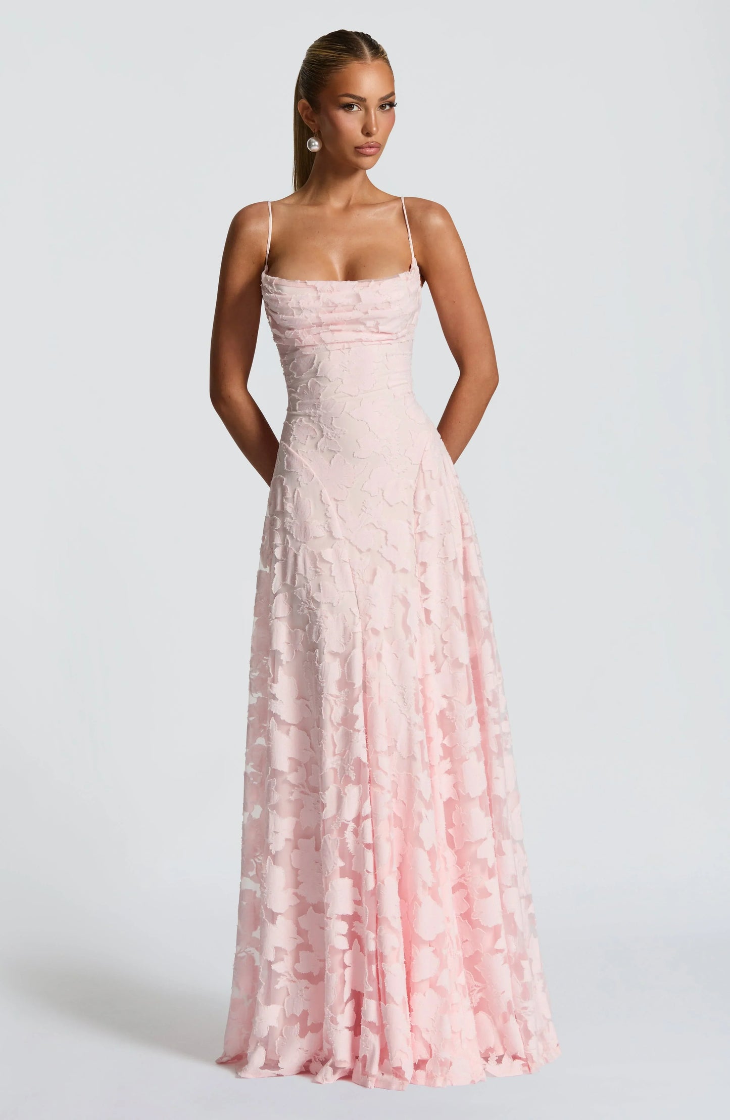 Florienne | Lace Corset Maxi Dress