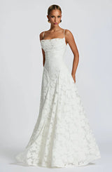 Florienne | Lace Corset Maxi Dress