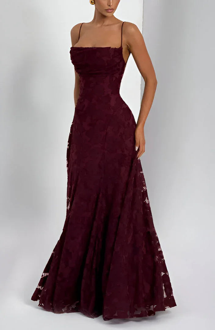 Florienne | Lace Corset Maxi Dress