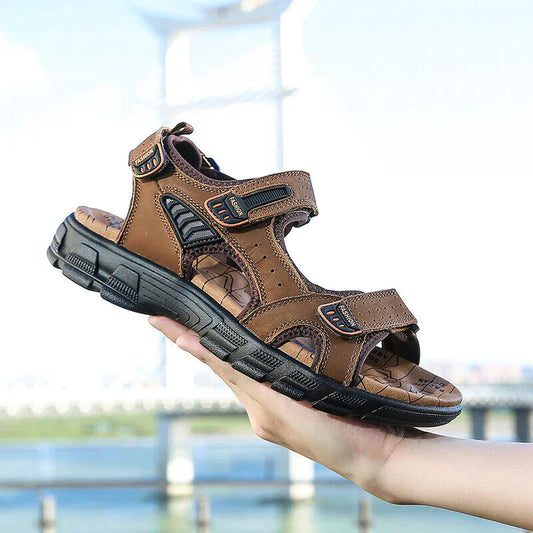 Léonie | Double-Strap Footbed Sandals