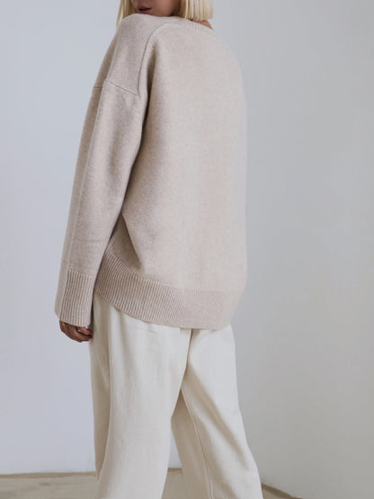 Women's Sanna classic crew neck sweater - view 10