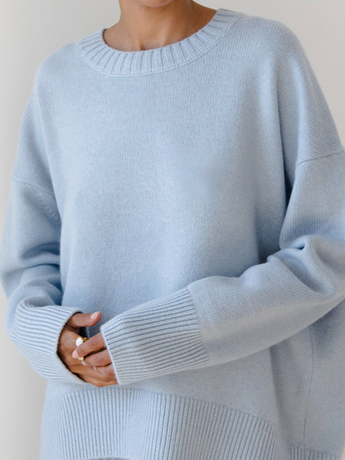 Women's Sanna classic crew neck sweater - view 2