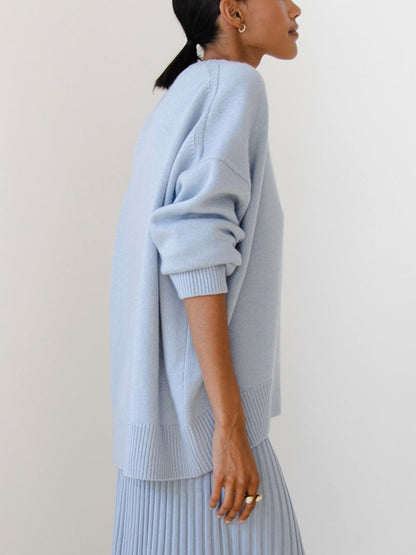 Women's Sanna classic crew neck sweater - view 4