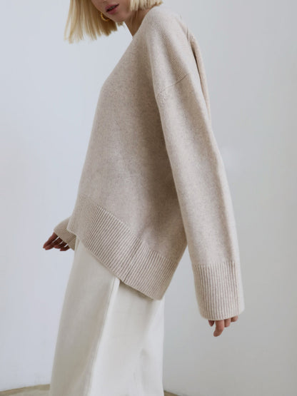 Women's Sanna classic crew neck sweater - view 8