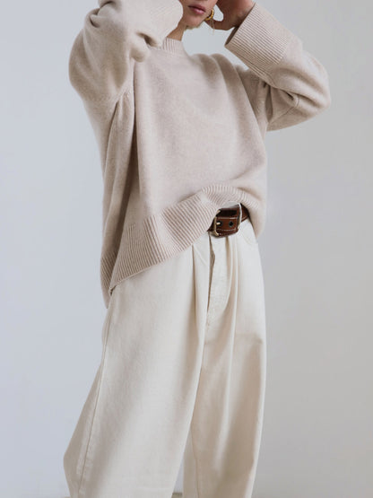 Women's Sanna classic crew neck sweater - view 9