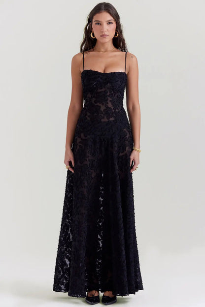 Ninon | Open-Back Summer Maxi Dress