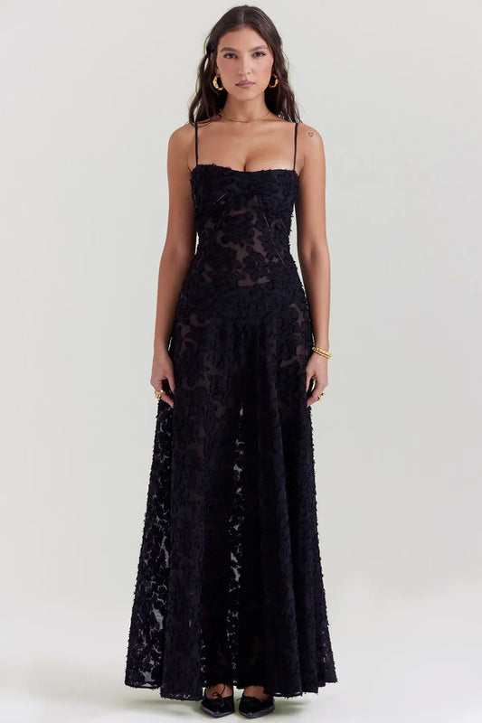 Ninon | Open-Back Summer Maxi Dress
