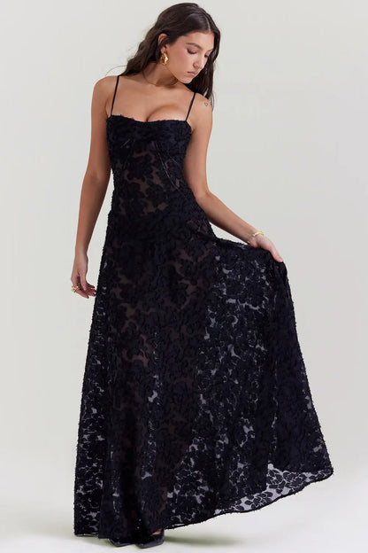 Ninon | Open-Back Summer Maxi Dress