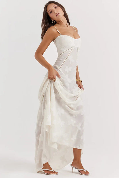 Ninon | Open-Back Summer Maxi Dress