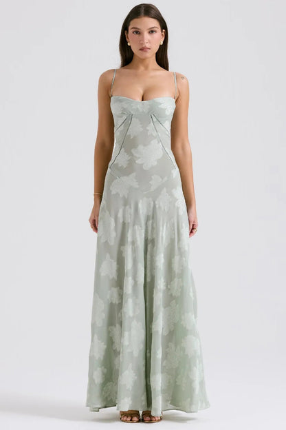 Ninon | Open-Back Summer Maxi Dress