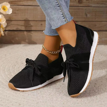 Women's Siri slip-on lace-detail sneakers - view 5