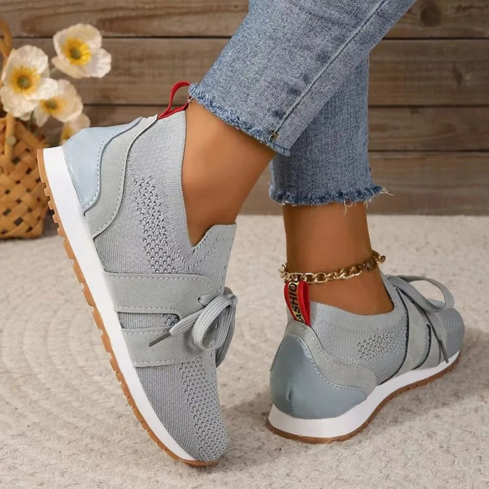 Women's Siri slip-on lace-detail sneakers - view 9