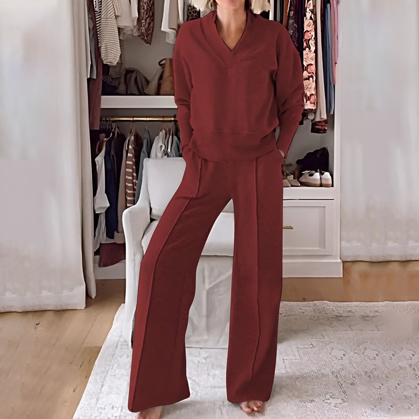Noa | Relaxed Top and Trouser Set