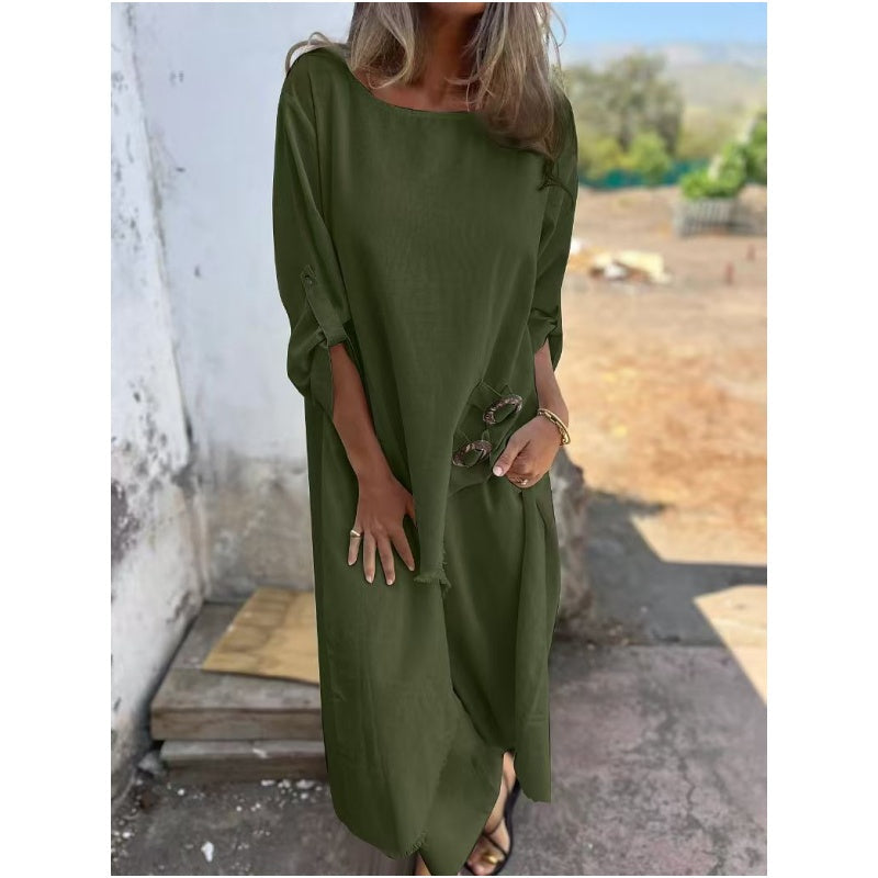 Arielle | Asymmetric Top & Wide-Leg Pants Set