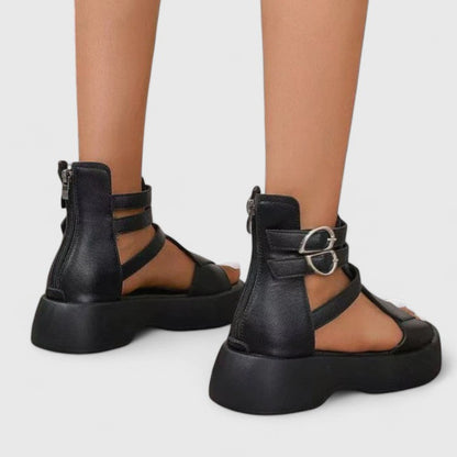 Vienne | Multi-Strap Platform Sandals