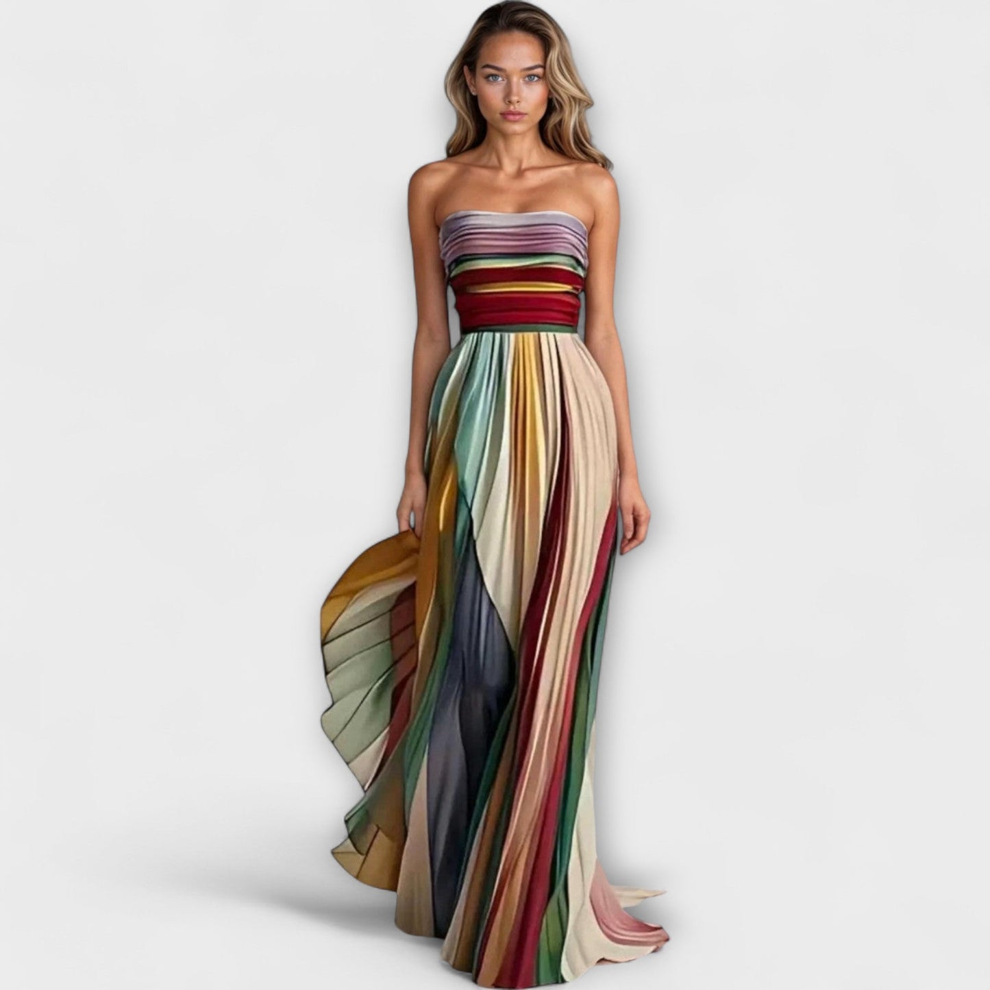 Juliette | Loose Fit Floral Prom Dress