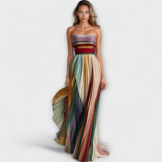 Juliette | Loose Fit Floral Prom Dress