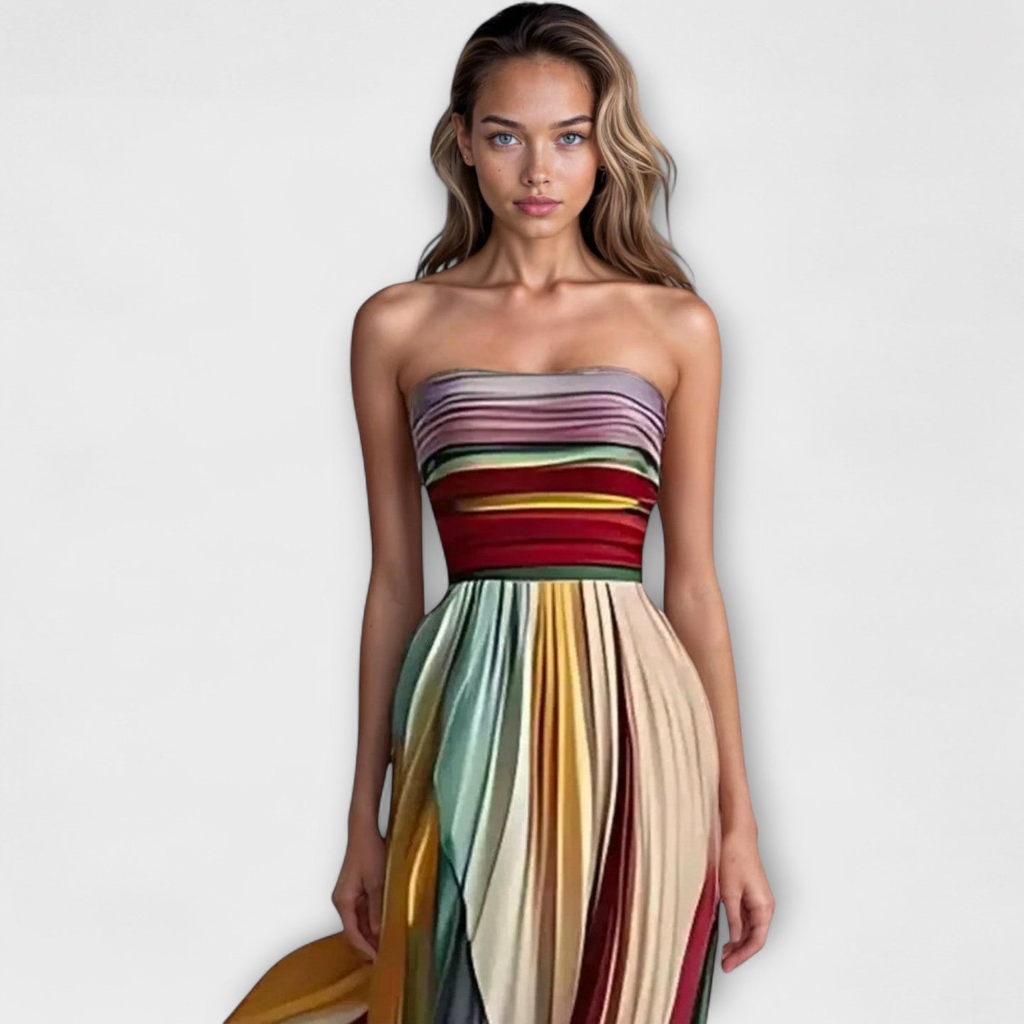 Juliette | Loose Fit Floral Prom Dress