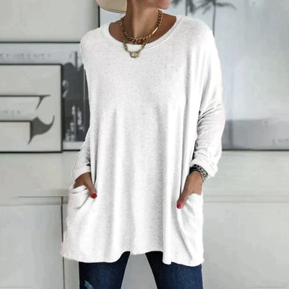 Talvie | Oversized Long Sleeve Tunic Top