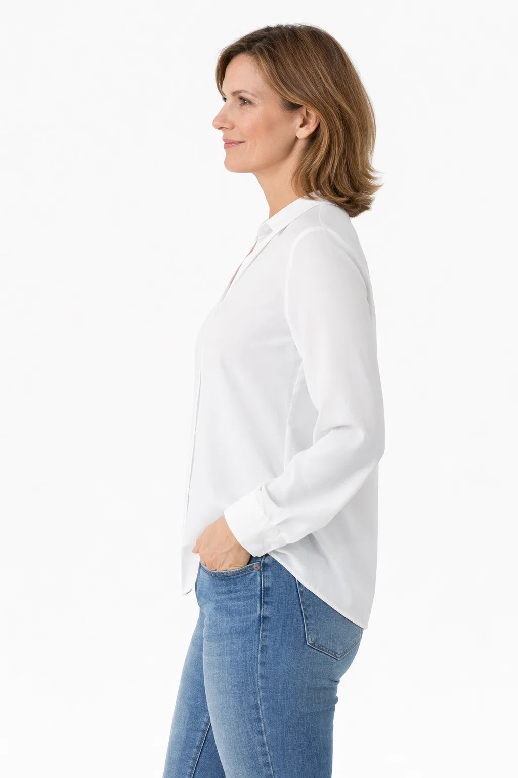 Classic Everyday Loose Fit Blouse