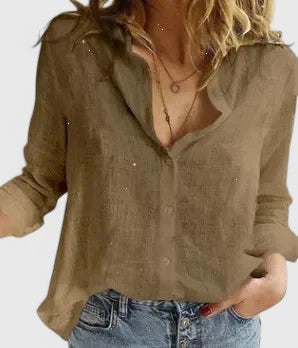 Elena | Button Down Blouse