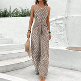 Elery | Sleeveless Wide Leg Jumpsuit