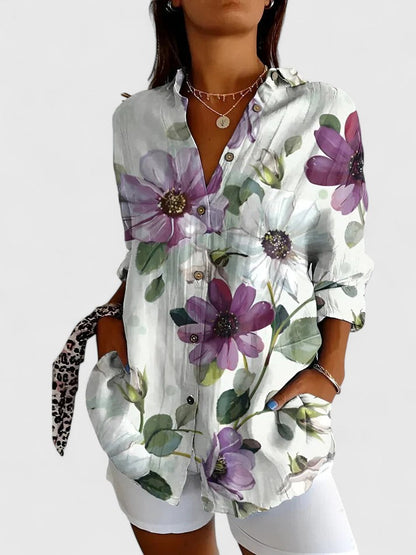 Sabine | Floral Flowy Blouse