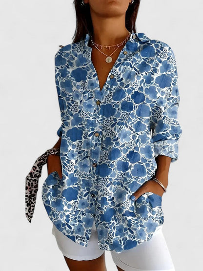 Sabine | Floral Flowy Blouse
