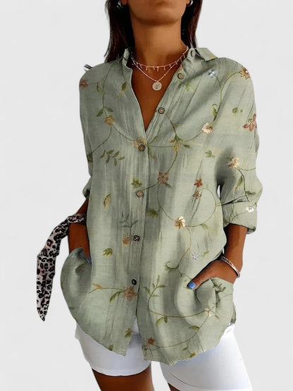 Sabine | Floral Flowy Blouse
