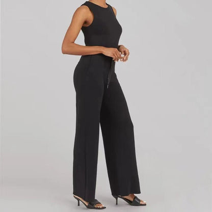 Quitterie | Sleeveless Wide-Leg Jumpsuit