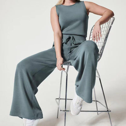 Quitterie | Sleeveless Wide-Leg Jumpsuit