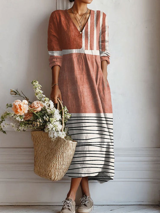 Blanche | Summer Linen Midi Dress