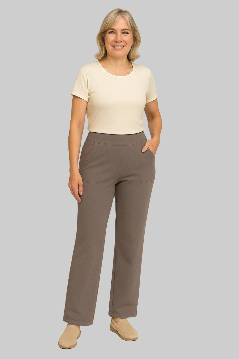 Fallon | Elegant pants in soft jersey