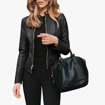 Ronja | Zip-Front Bomber Jacket