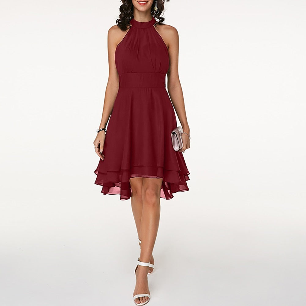 Talia | Tiered Ruffle Mini Dress
