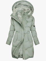 Tuva | Long Hooded Puffer Coat