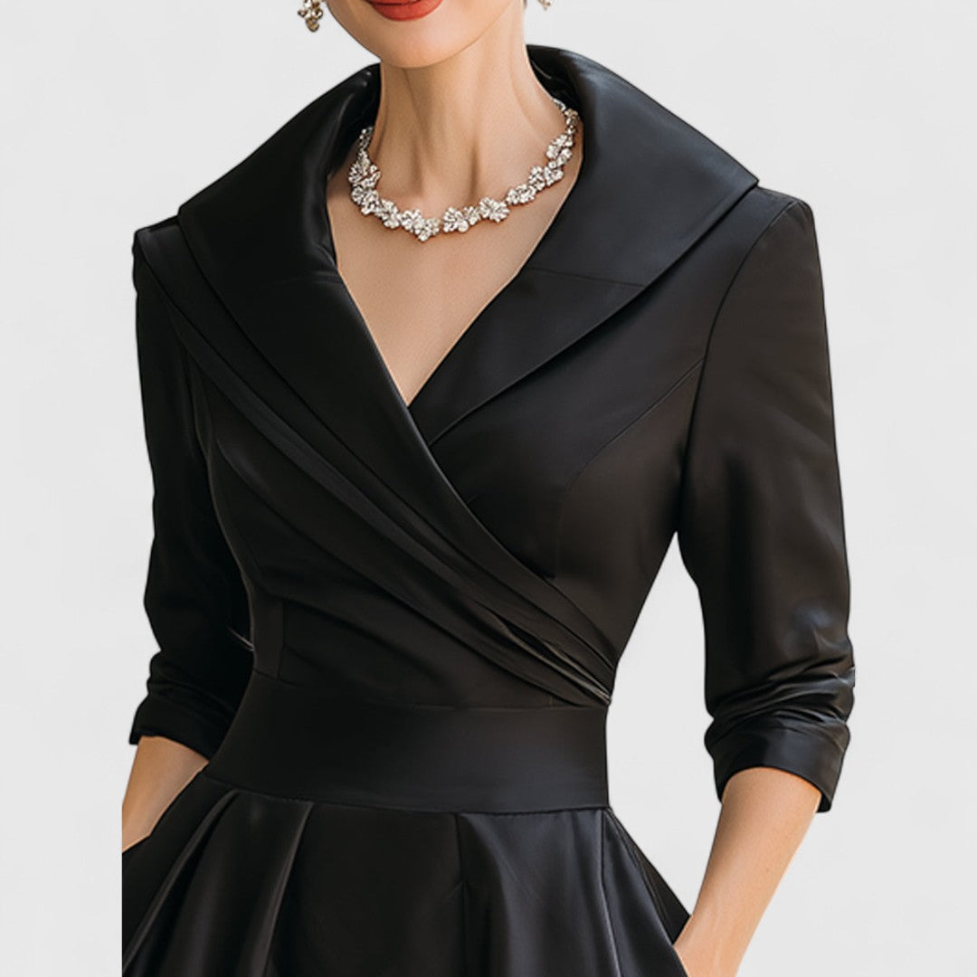 Maren | A-Line Wedding Guest Midi Dress