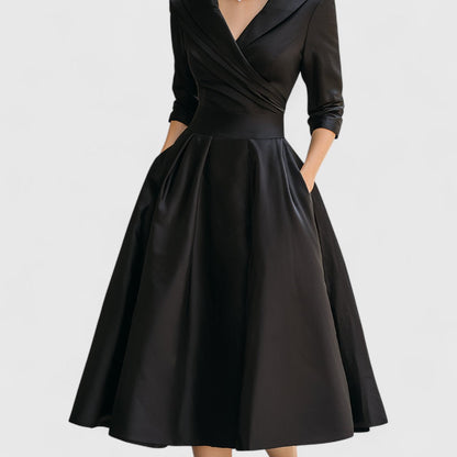 Maren | A-Line Wedding Guest Midi Dress