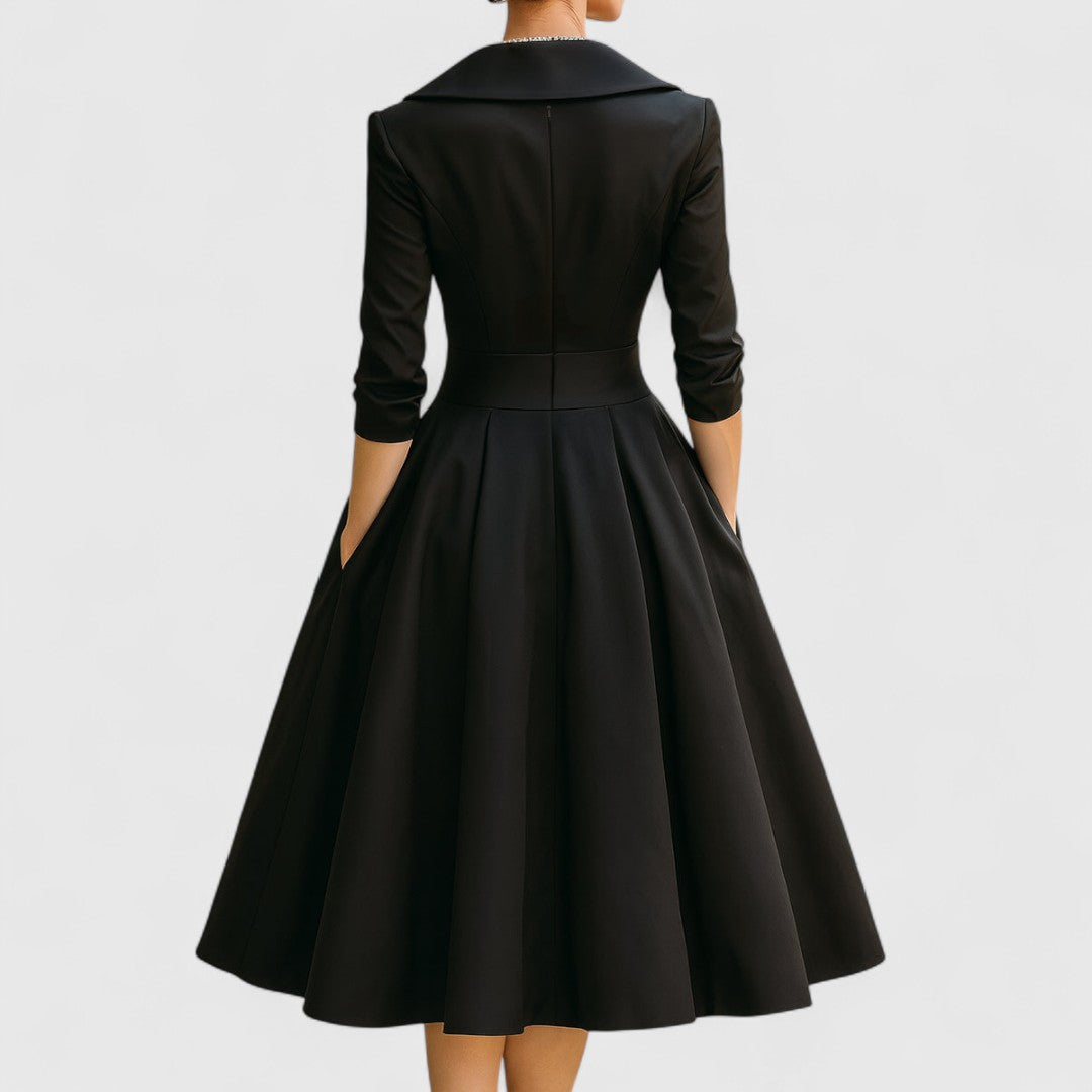 Maren | A-Line Wedding Guest Midi Dress